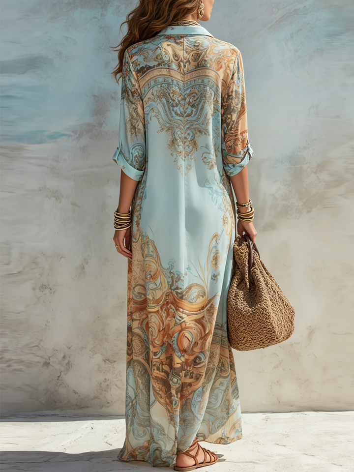 Valentina | Floral Baroque Dress