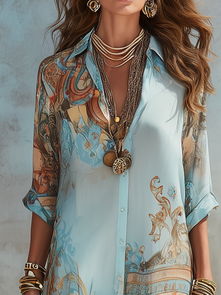 Valentina | Floral Baroque Dress