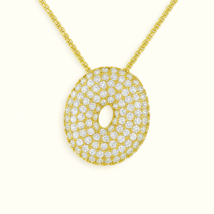 Golden Initial Necklace