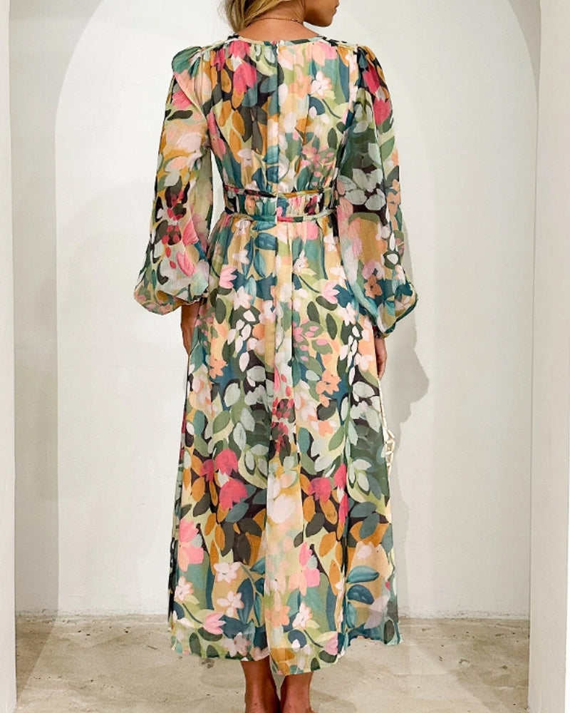 Celine | Elegant Floral Dress