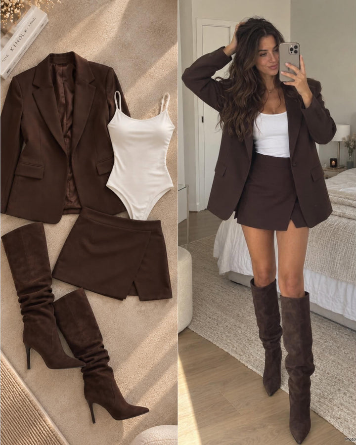 Sophia™ 3-Piece Jacket, Skort & Bodysuit Set