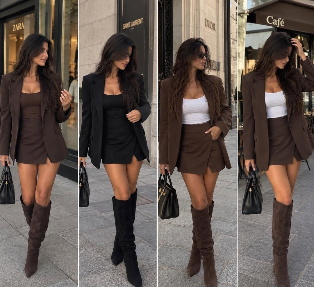Sophia™ 3-Piece Jacket, Skort & Bodysuit Set