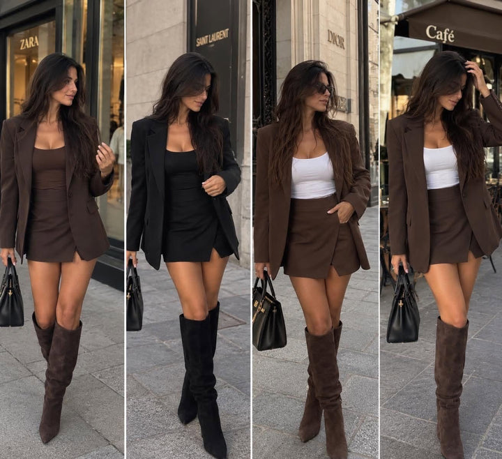 Sophia™ 3-Piece Jacket, Skort & Bodysuit Set