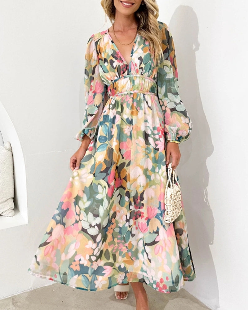 Celine | Elegant Floral Dress