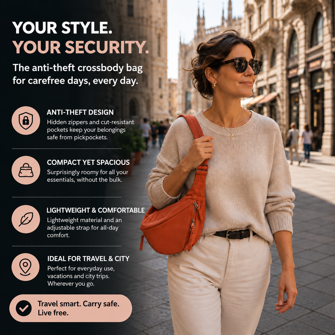 Joy | Orange Shoulder Bag