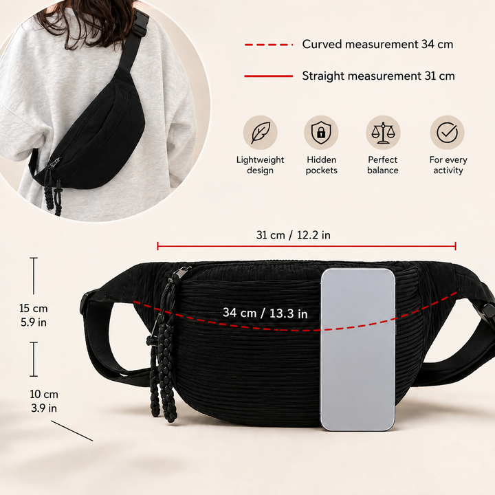 Petra | Corduroy Shoulder Bag