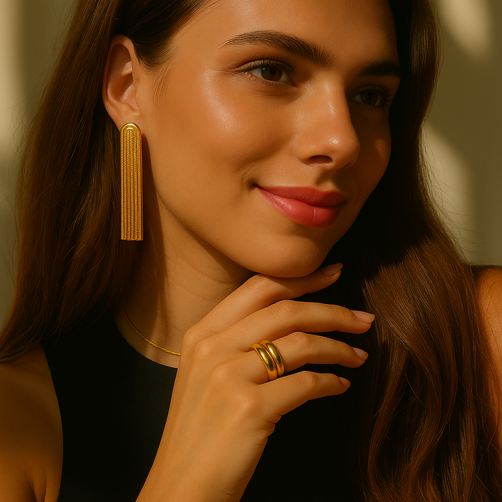 Lyra Fringe Earrings