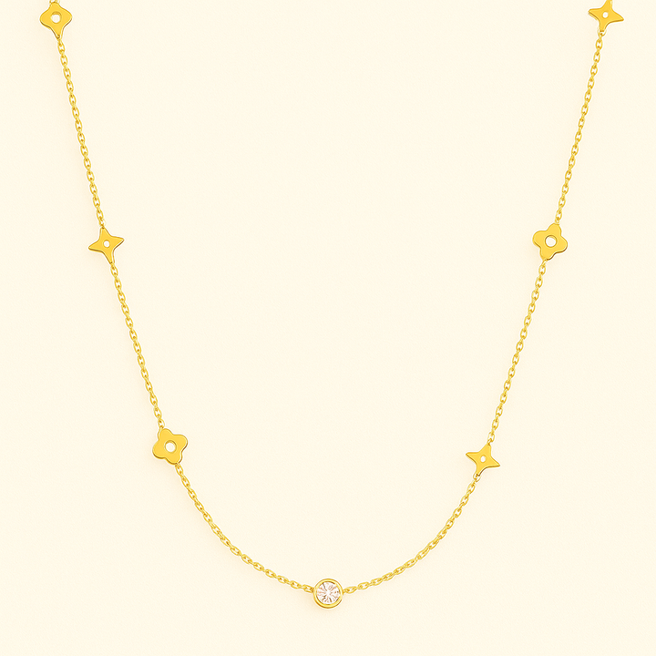 Carrie Clover Necklace