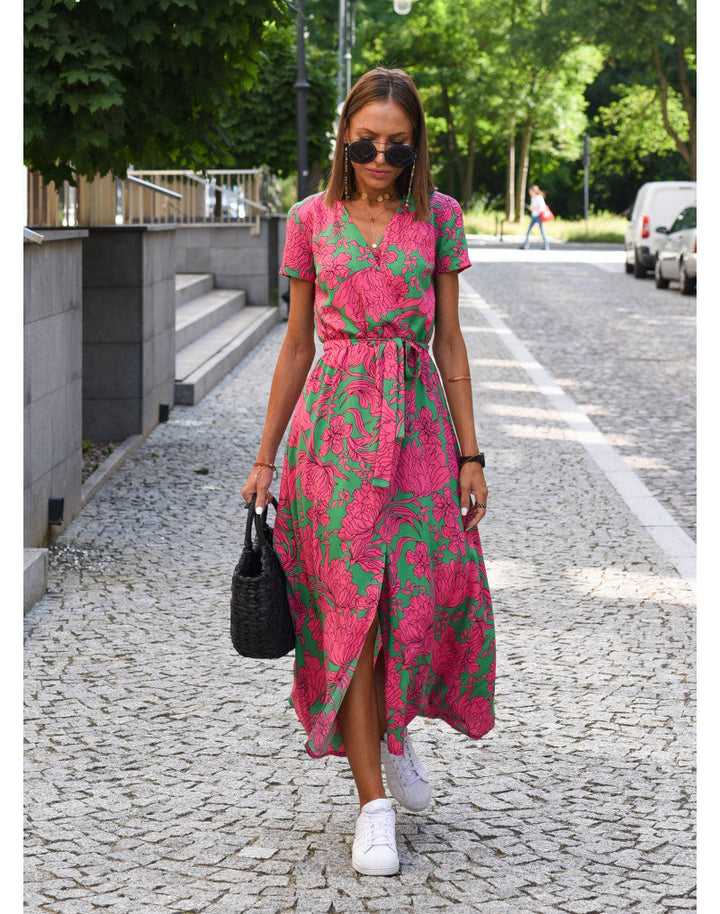 Judy | Elegant Floral Dress