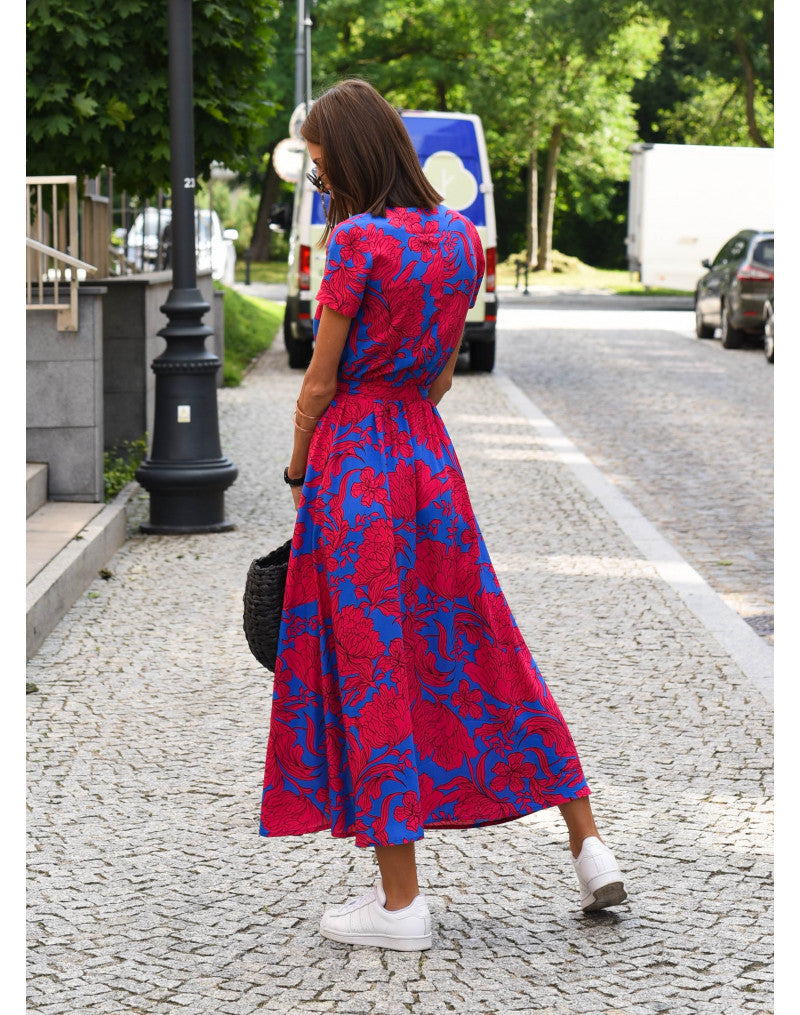 Judy | Elegant Floral Dress