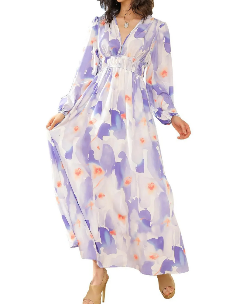 Celine | Elegant Floral Dress