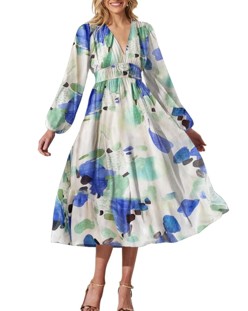 Celine | Elegant Floral Dress