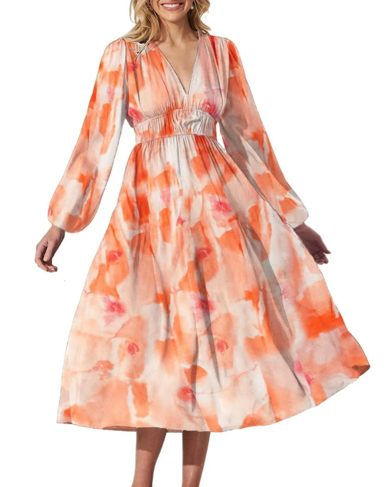 Celine | Elegant Floral Dress