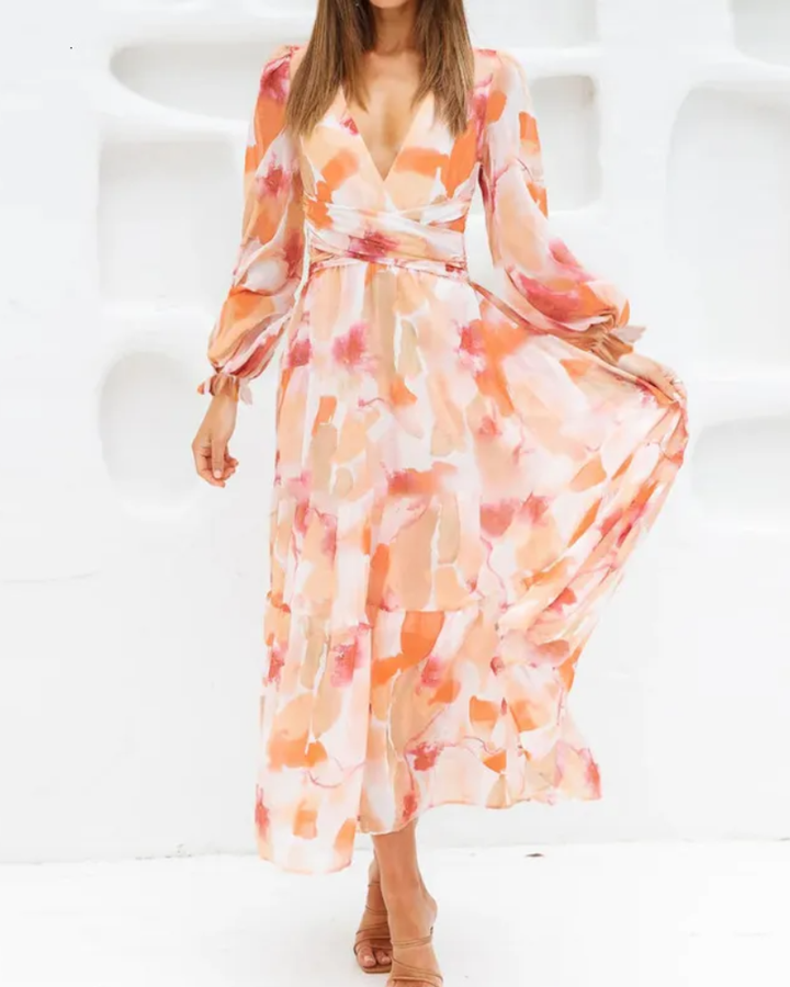 Celine | Elegant Floral Dress