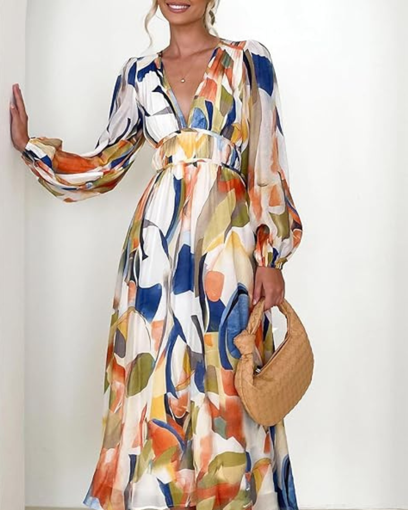 Celine | Elegant Floral Dress