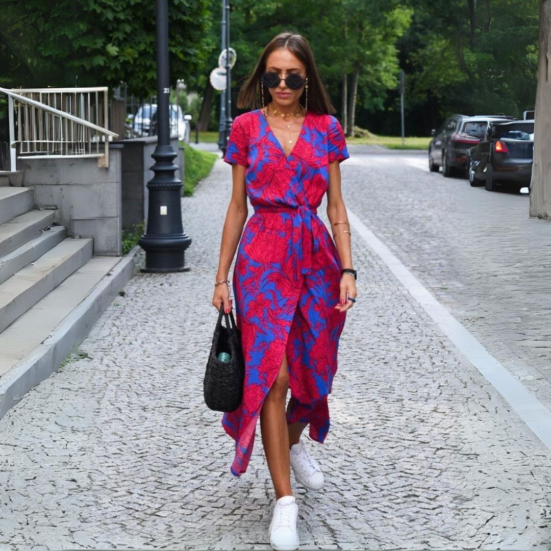 Judy | Elegant Floral Dress