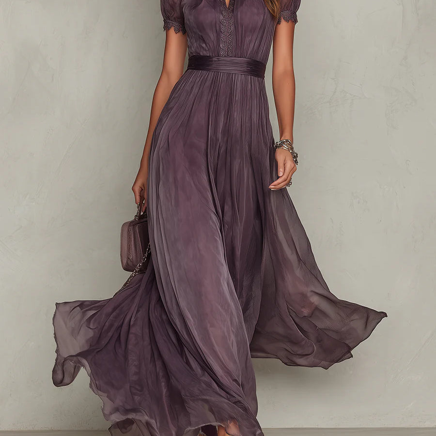 Julie | Chiffon Maxi Dress