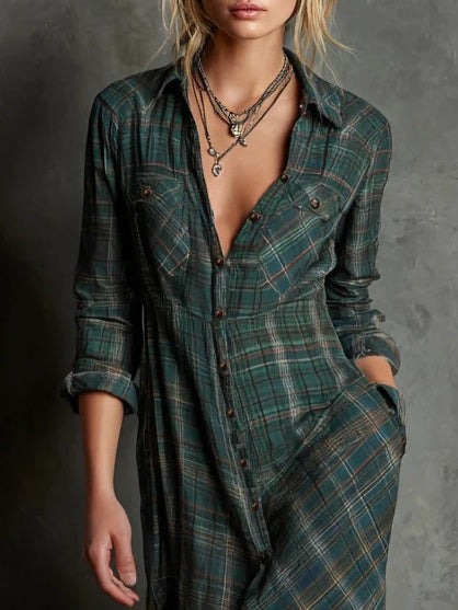 Emanuela – Imperial Green Dress