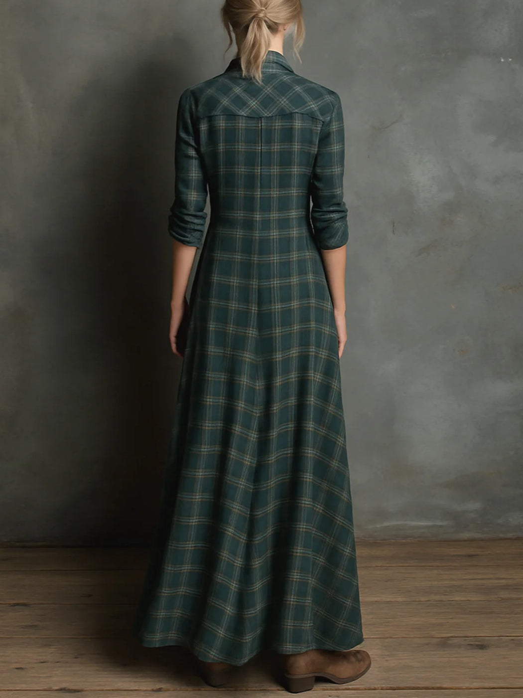 Emanuela – Imperial Green Dress