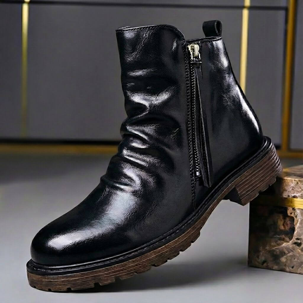 Walter™ Italian Leather Boots