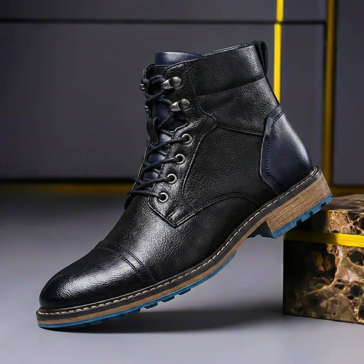 Jake™ Two-Tone Leather Boots