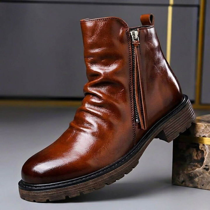 Walter™ Italian Leather Boots