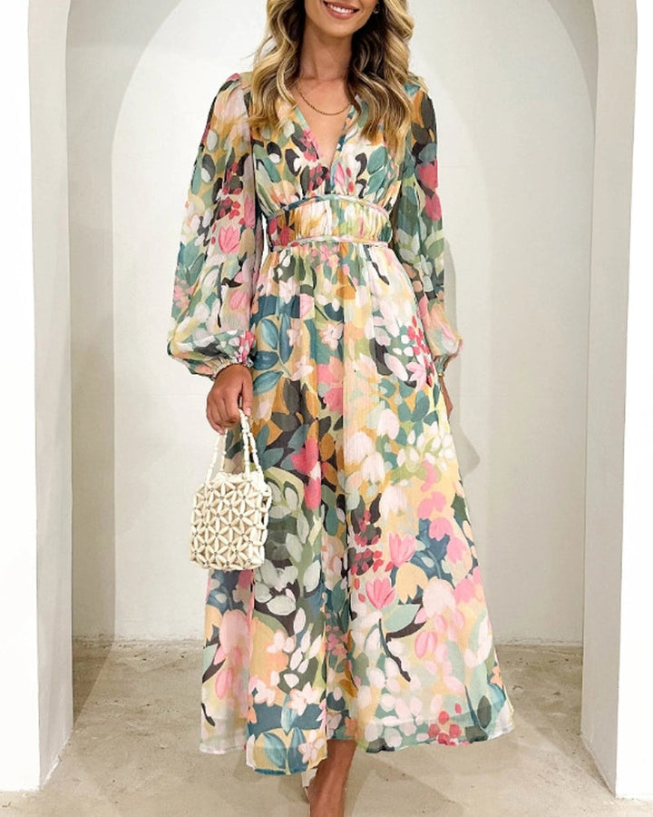 Celine | Elegant Floral Dress