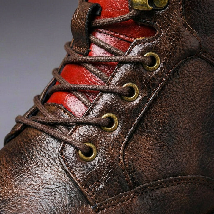Jake™ Two-Tone Leather Boots