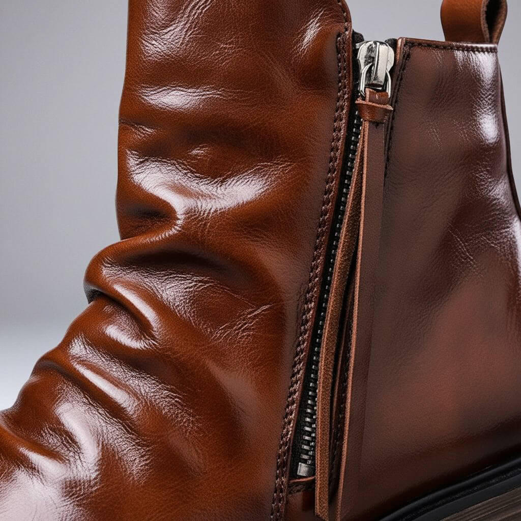 Walter™ Italian Leather Boots