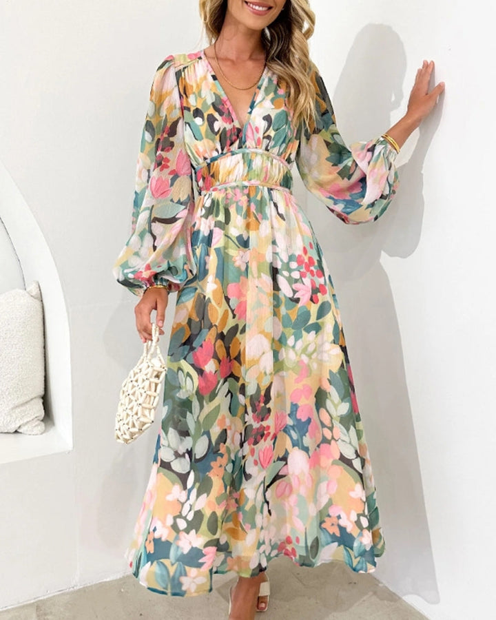 Celine | Elegant Floral Dress