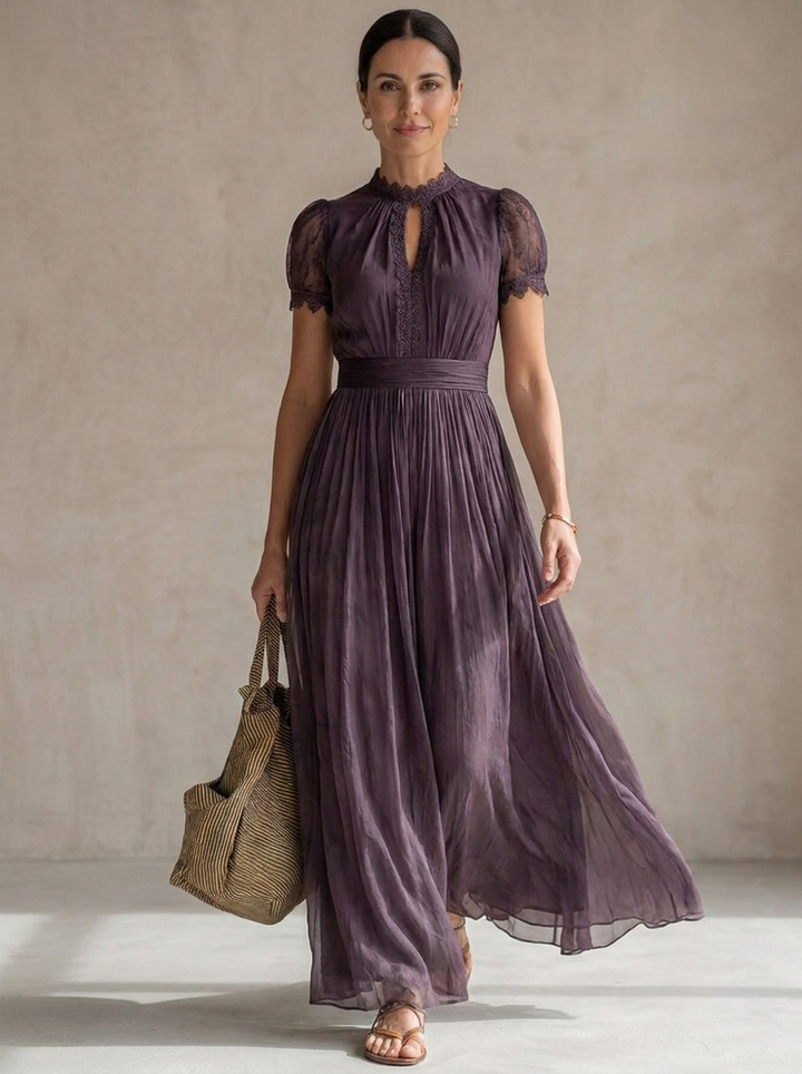 Julie | Chiffon Maxi Dress