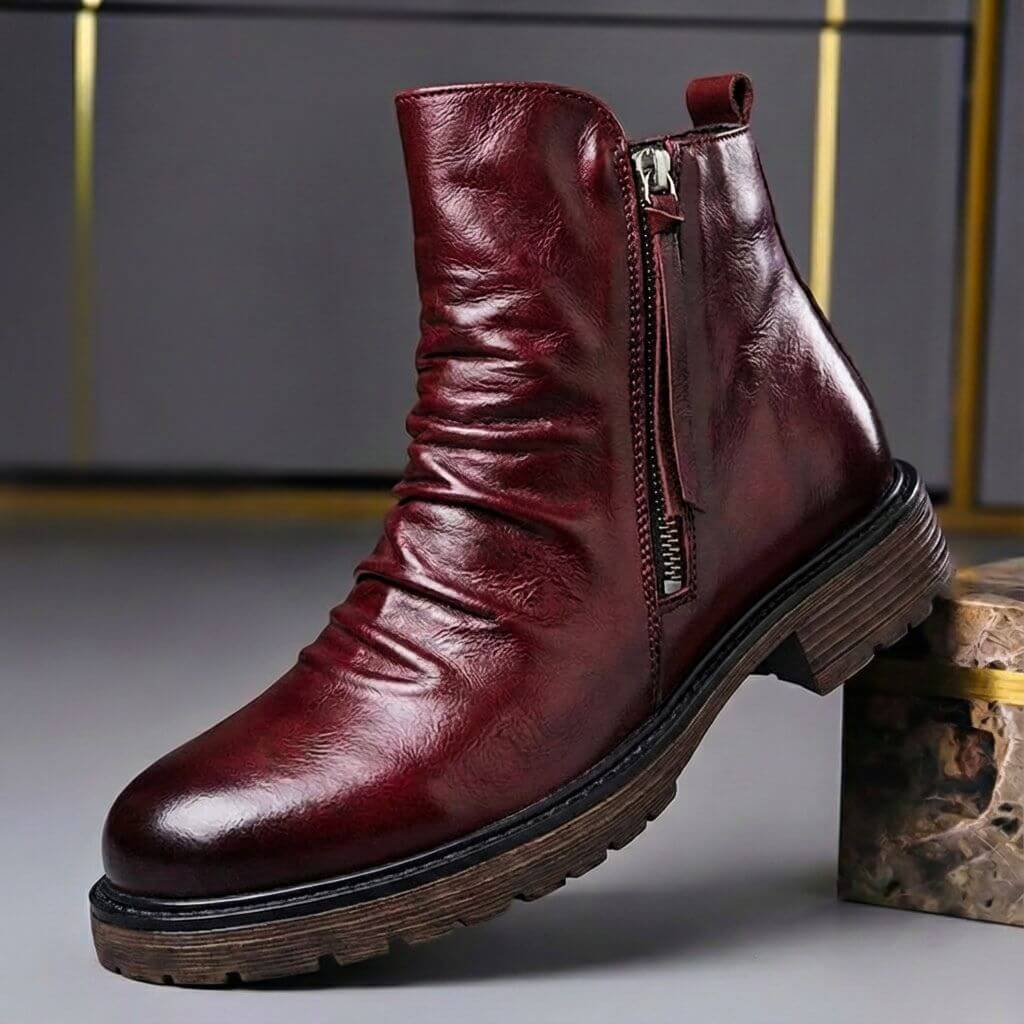 Walter™ Italian Leather Boots