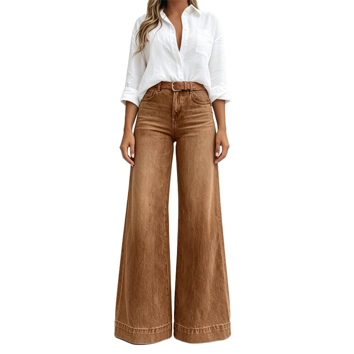 Lucia | High-Rise Wide-Leg Jeans