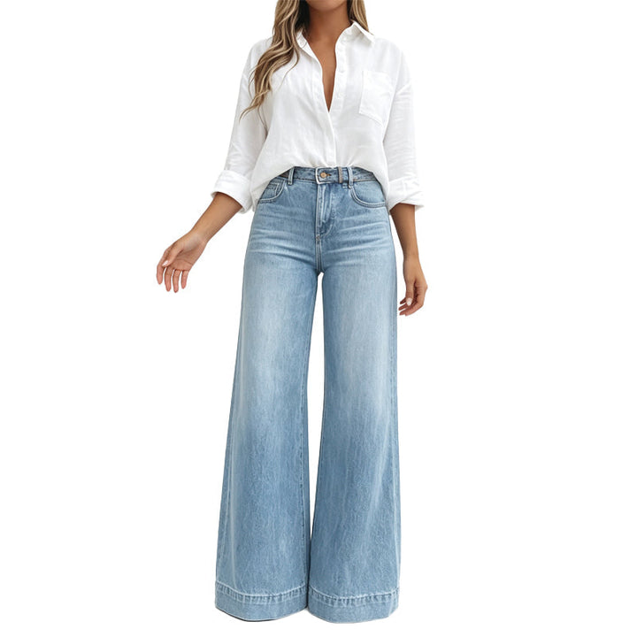 Lucia | High-Rise Wide-Leg Jeans