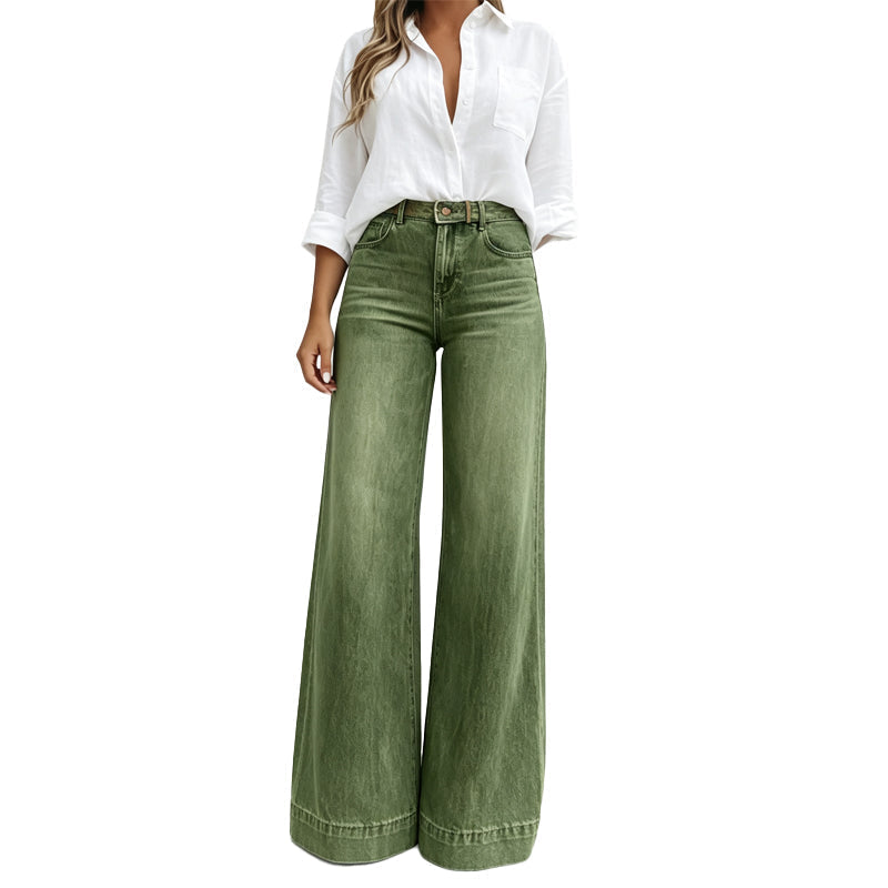 Lucia | High-Rise Wide-Leg Jeans