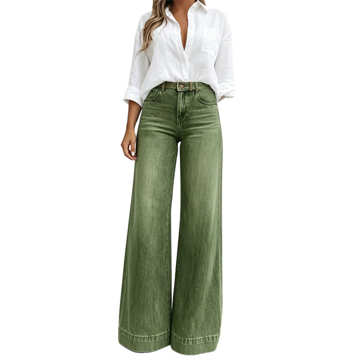 Lucia | High-Rise Wide-Leg Jeans